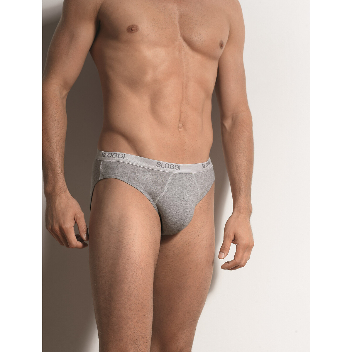 

Трусы-слипы LaRedoute, Серый, Трусы-слипы Basic Mini S серый