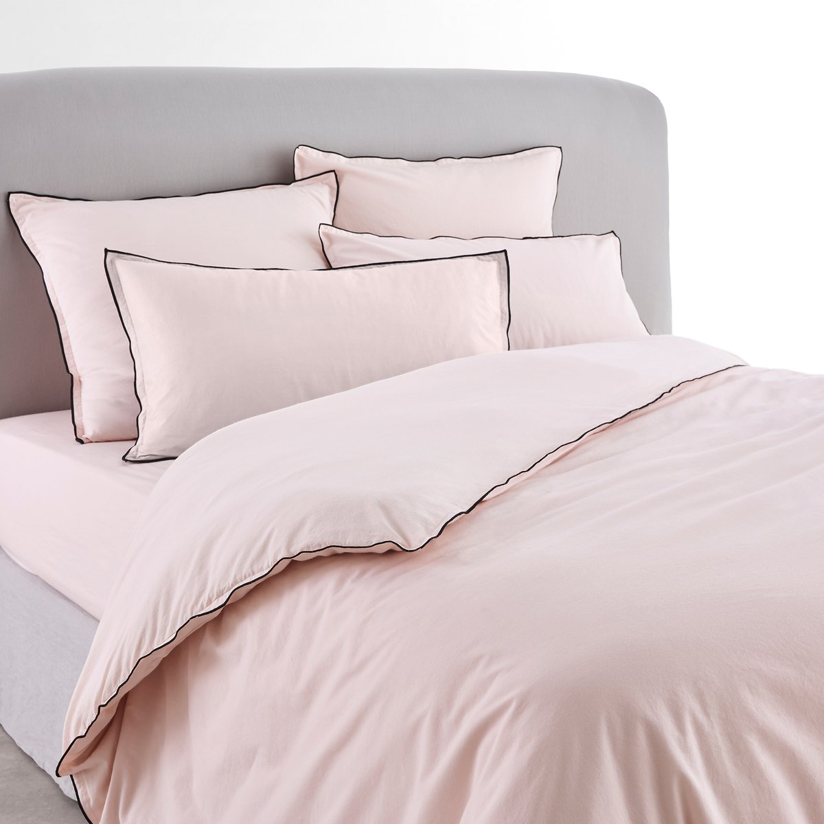 

Пододеяльник La Redoute, Розовый, Из вуали Gypse 140 x 200 см розовый