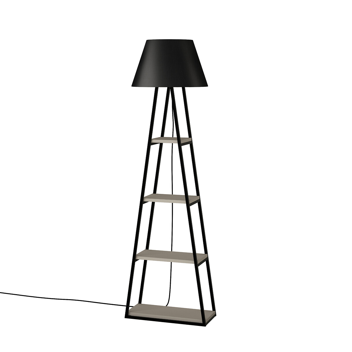 

Торшер LaRedoute, Каштановый, Торшер PAL FLOOR LAMP LIGHT MOCHA единый размер каштановый