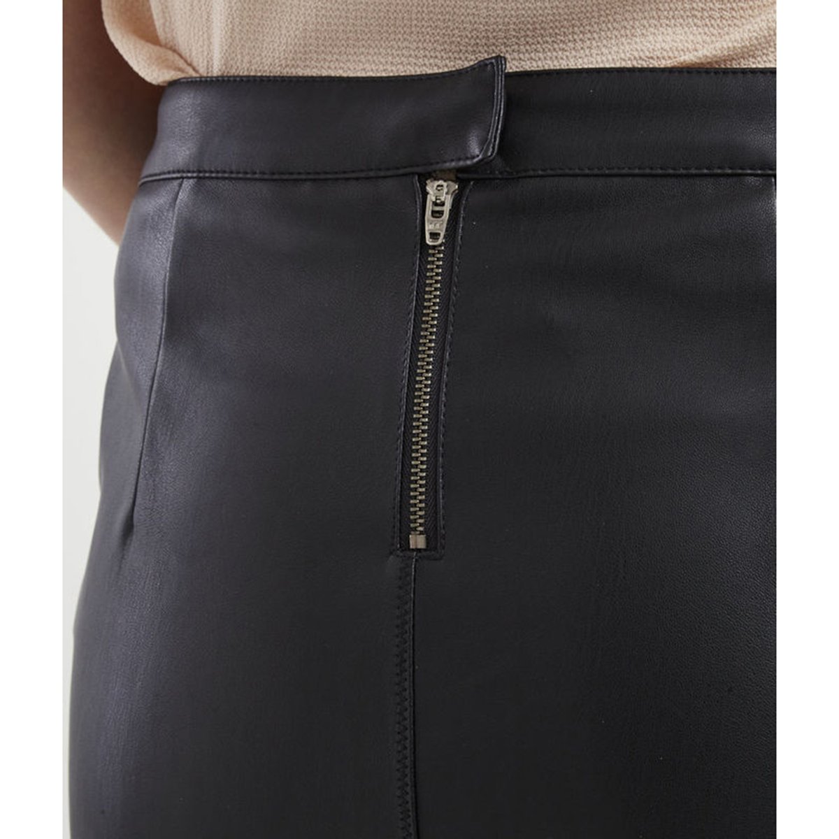 Юбка-карандаш La Redoute С разрезом Vipen Skirt S черный, размер S - фото 5