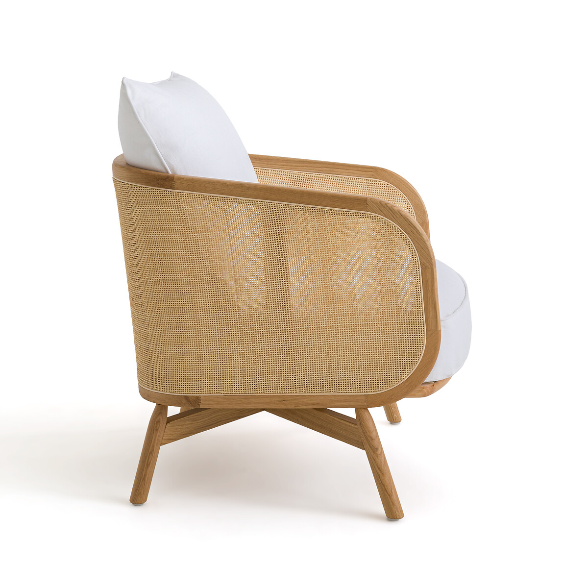 Кресло La Redoute Cornelius дизайн - Э Галлина единый размер белый - фото 3