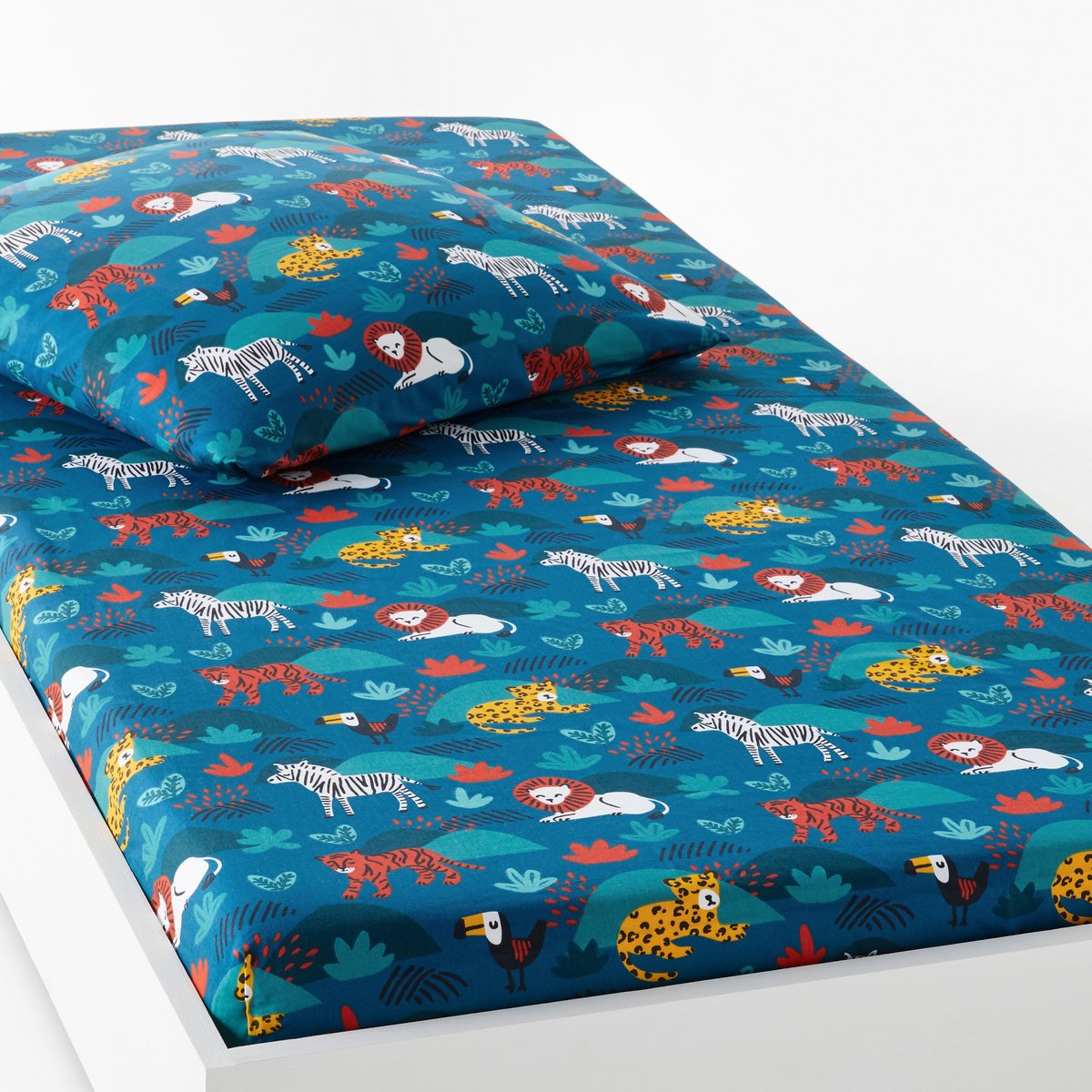 

Drap-housse LaRedoute, Зеленый, Enfant imprim Diego 90 x 190 см зеленый