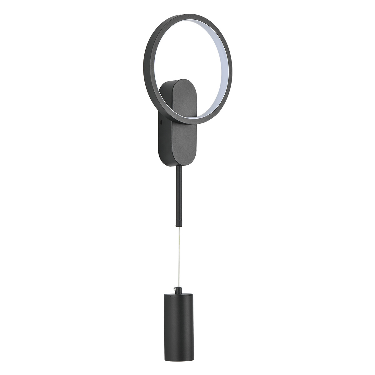 Настенный светильник Адис единый размер черный металлический настенный светильник hiba единый размер черный