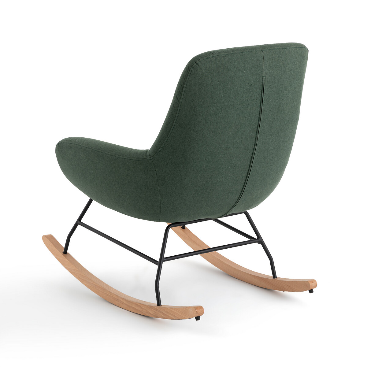 Кресло-качалка La Redoute Мягкое Carina единый размер зеленый - фото 4