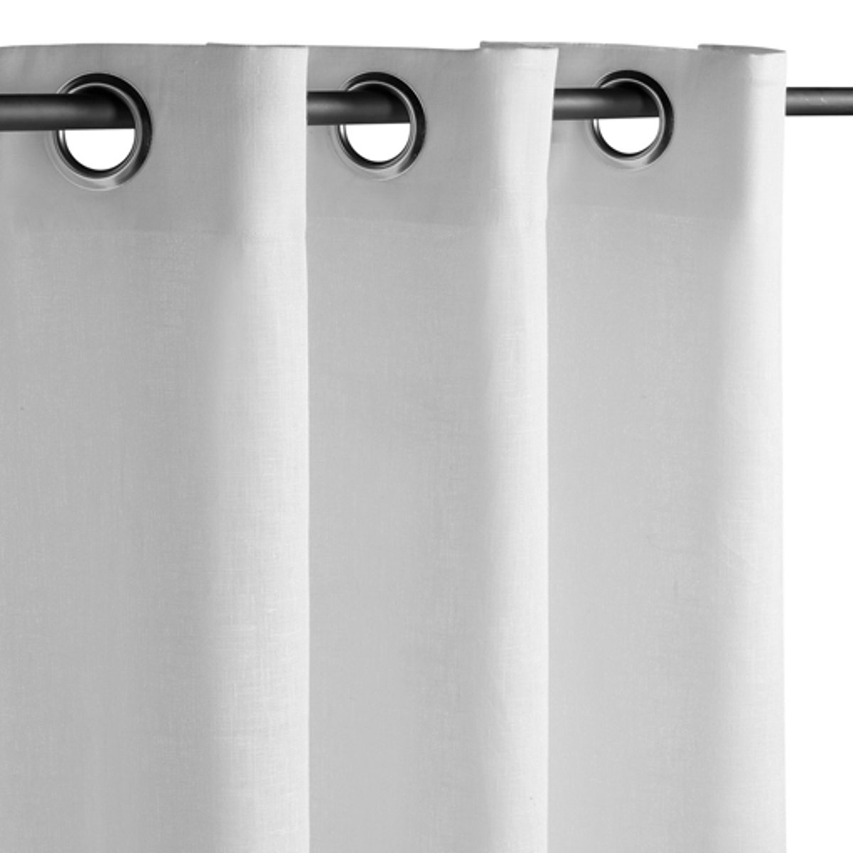 Image of Colin Single Linen Curtain with Eyelets