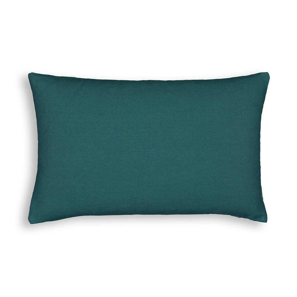 Чехол LaRedoute Для подушки с вышивкой Luxuriance 50 x 30 см зеленый, размер 50 x 30 см