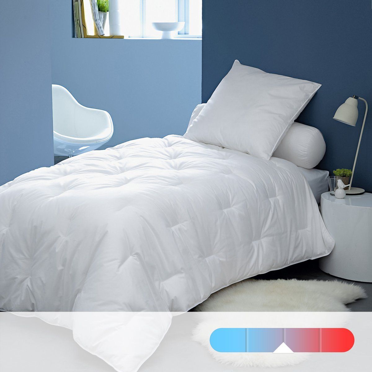 Couette synthétique 350g/m² Quallofil Allerban