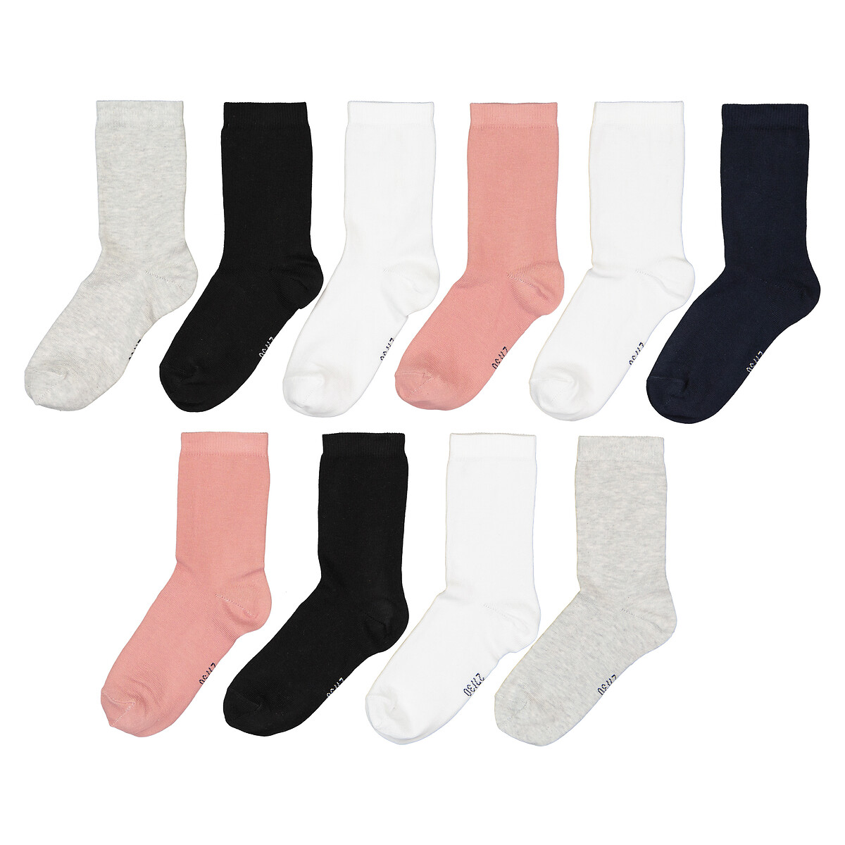 Комплект из 10 пар носков La Redoute 35/38 разноцветный