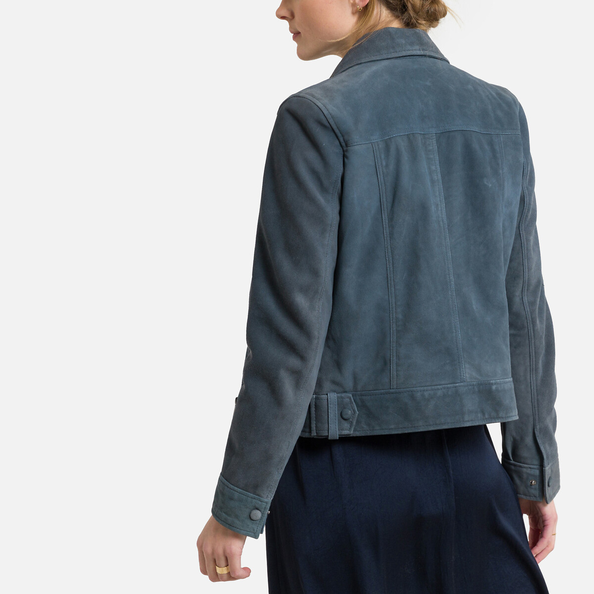 Куртка OAKWOOD Короткая на пуговицах MALTA M синий, размер M - фото 4