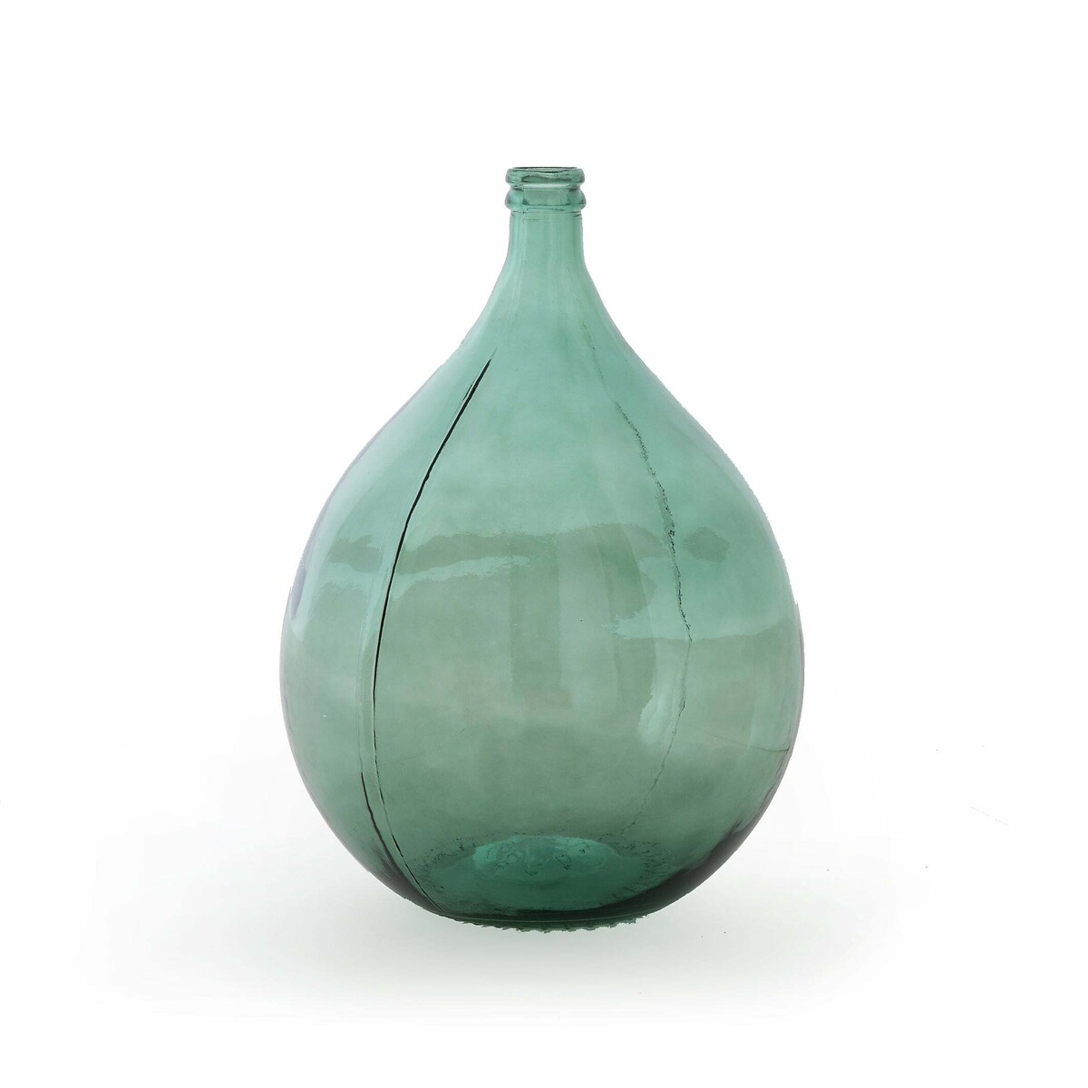 Ваза-бутыль Из стекла Izolia единый размер зеленый