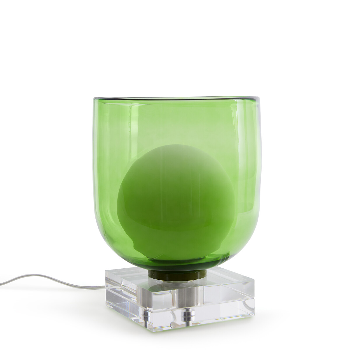 Лампа из акрила и цветного стекла Copala  единый размер зеленый LaRedoute - фото 5