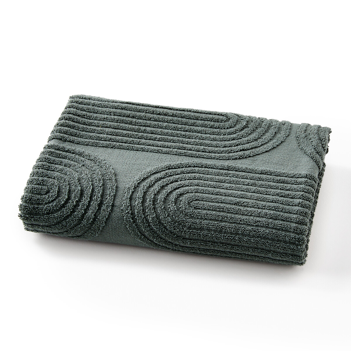 Банное Полотенце макси из махровой ткани букле 500 гм Molina 100 x 150 см зеленый