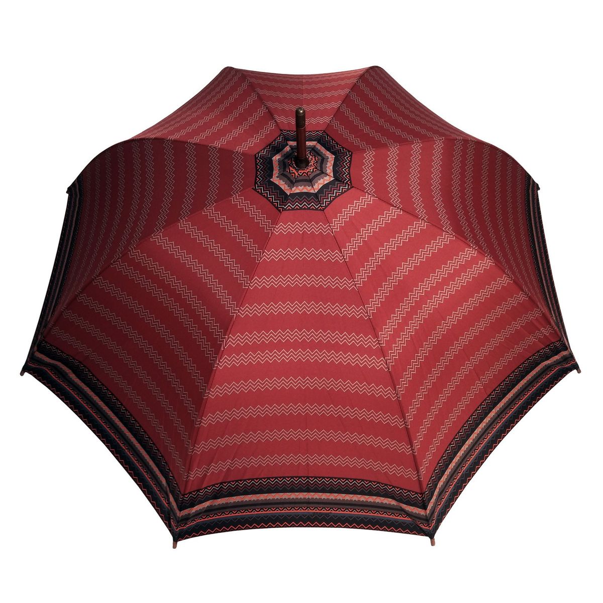 Parapluie long Femme Gammas Rouge - Fabriqué en europe