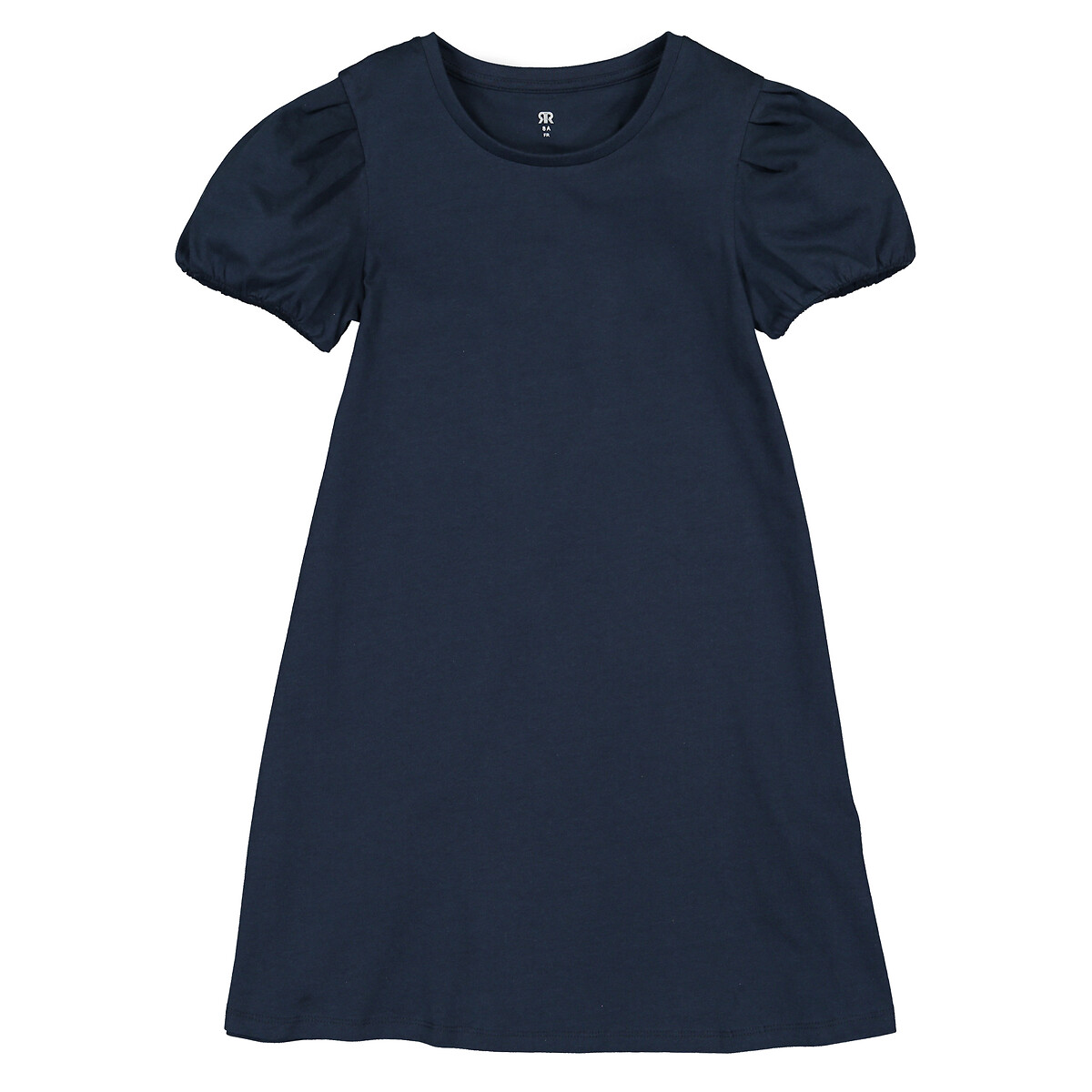 Платье LA REDOUTE COLLECTIONS С короткими рукавами с напуском 3-12 лет 6 лет - 114 см синий, размер 6 лет - 114 см - фото 3