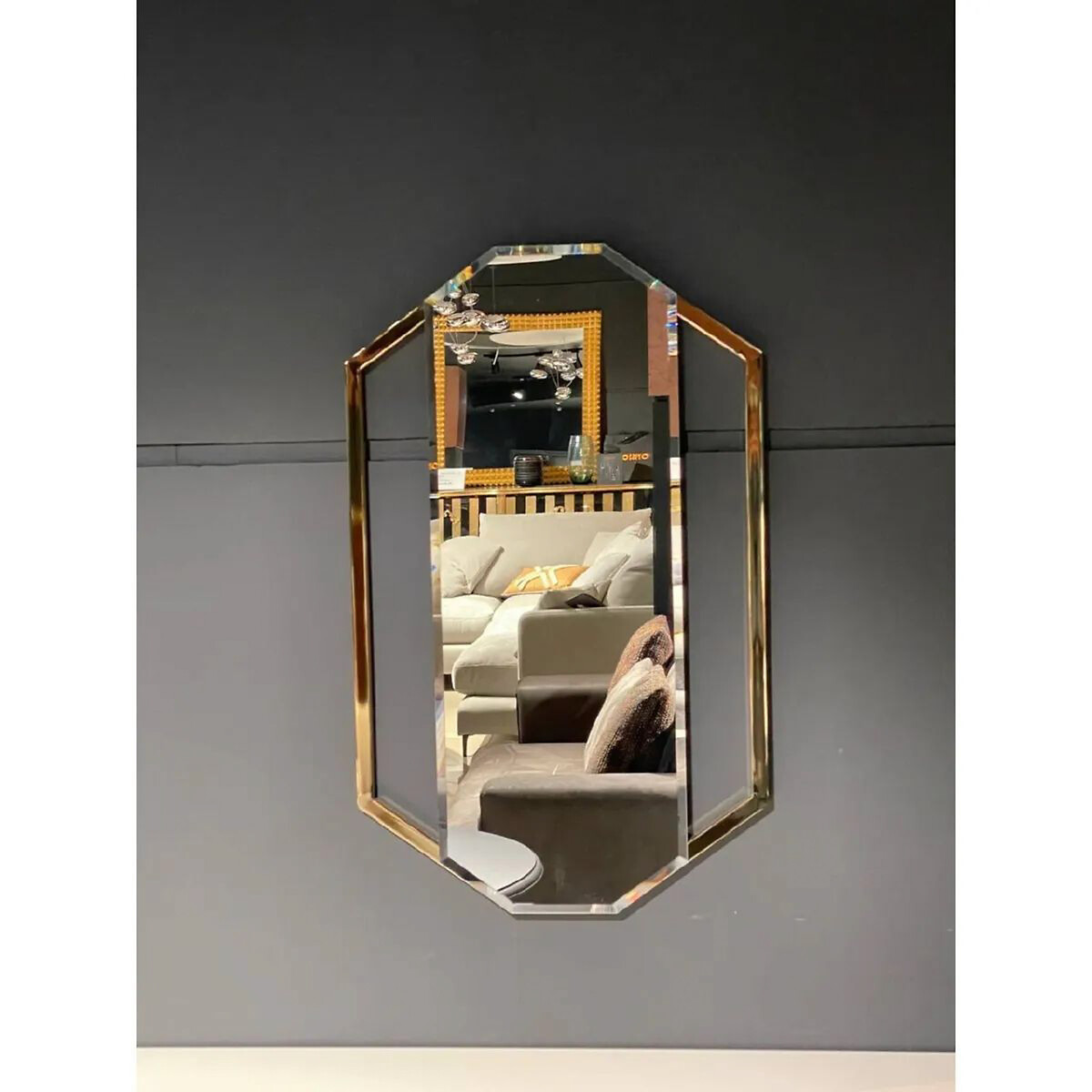 Зеркало Lorenta единый размер золотистый стул lorenta единый размер серый