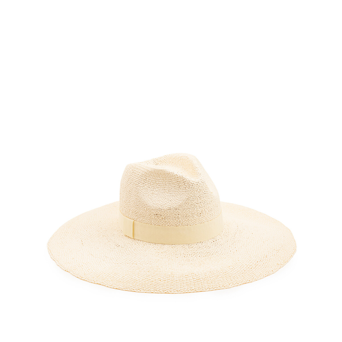 Шляпа LaRedoute Из соломы UNI бежевый, размер UNI