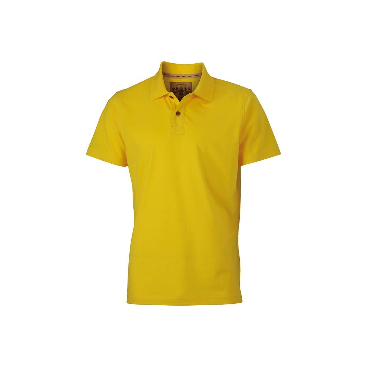 Polo uni manches courtes