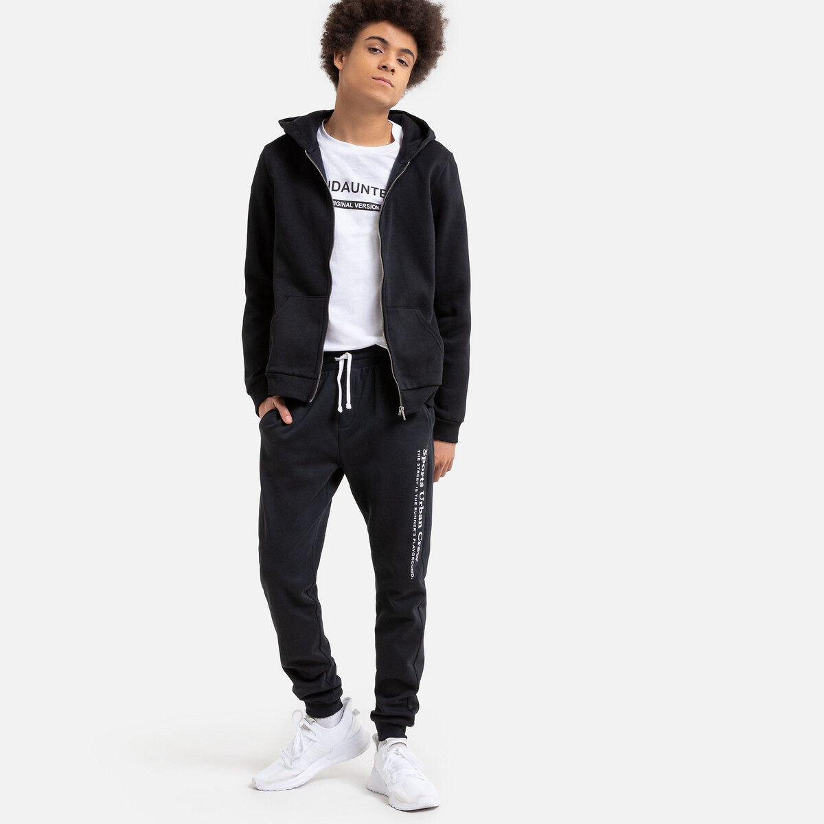 

Брюки La Redoute, Черный, Спортивные из мольтона 16 черный