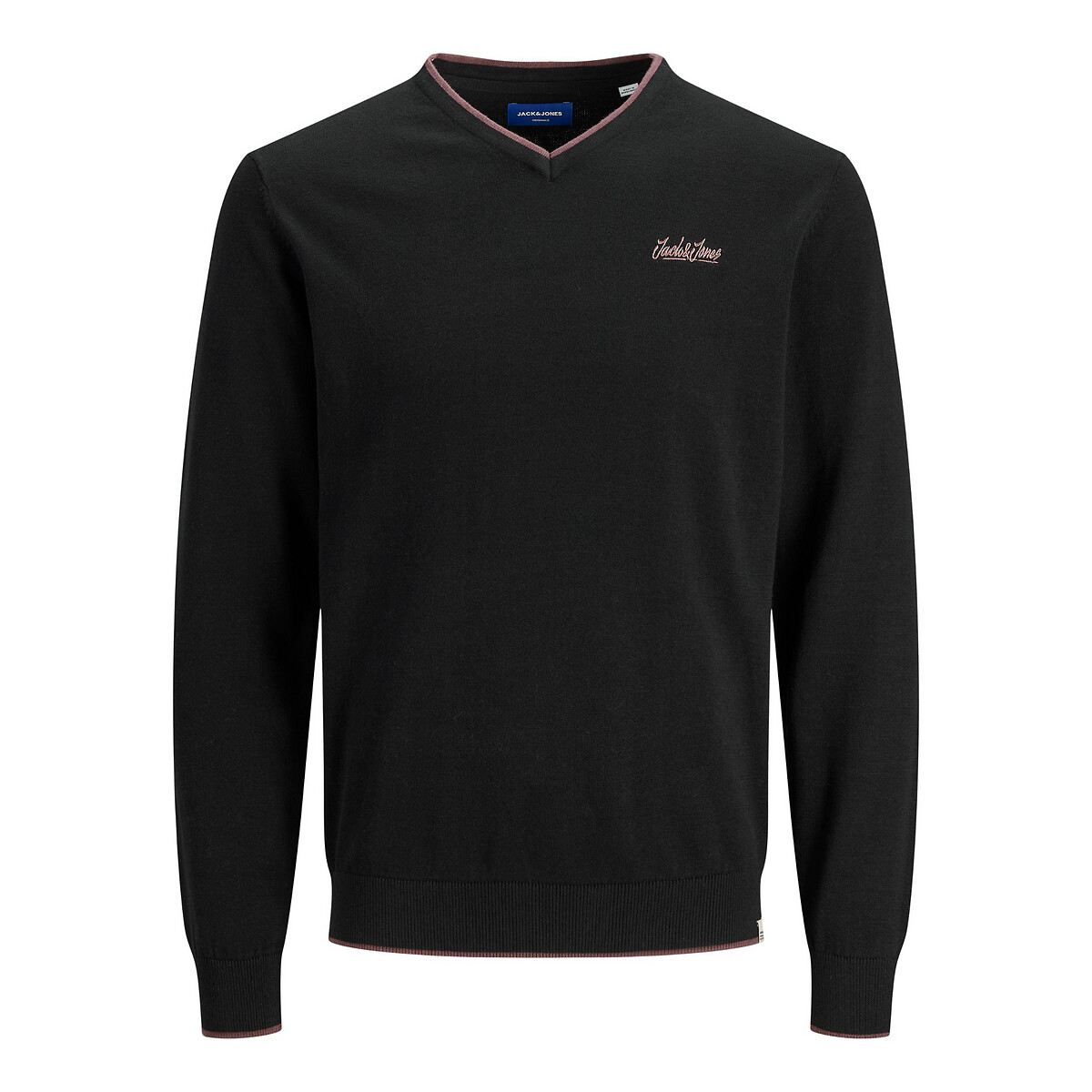 

Пуловер JACK & JONES, Черный, С V-образным вырезом Jorlegend M черный