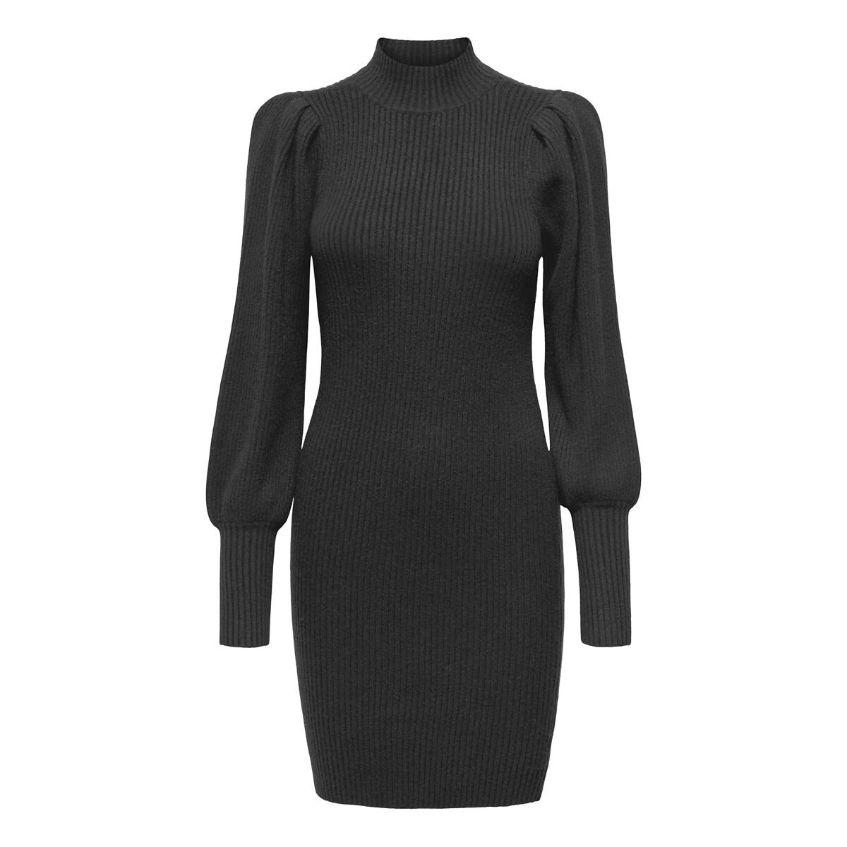 Платье-пуловер С воротником-стойкой XS серый LaRedoute, размер XS - фото 1