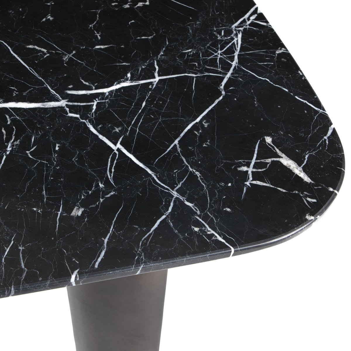 Стол La Redoute Обеденный из мрамора Dolmena на 6 персон черный, размер на 6 персон - фото 4