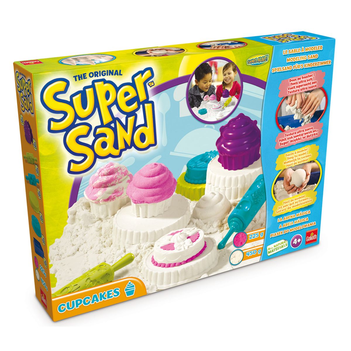 Moulage Super Sand : Cupcakes