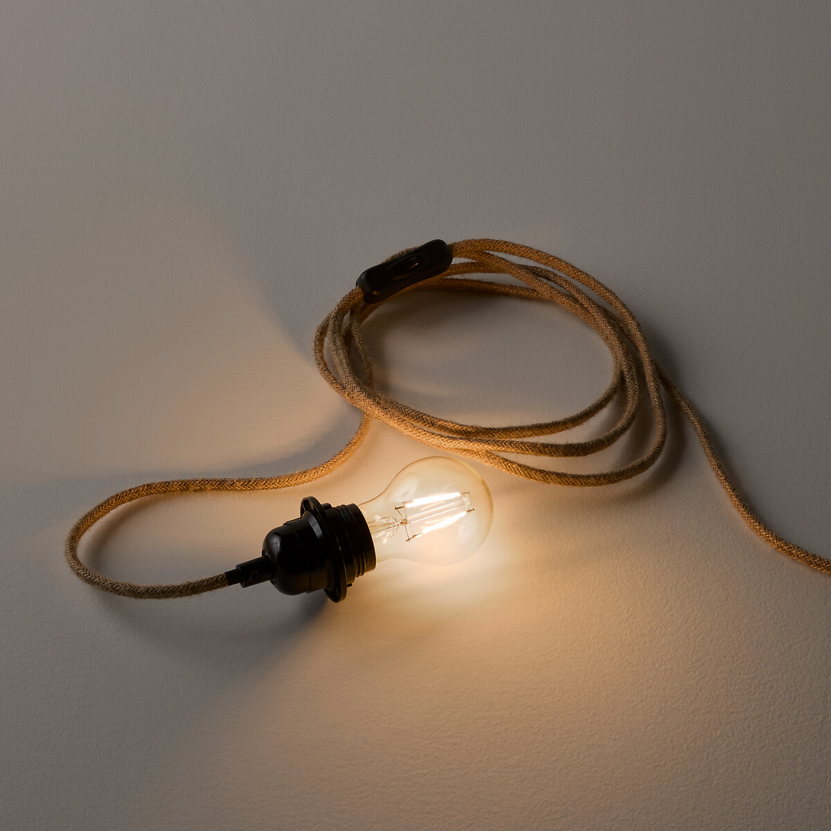 Электрический Провод для настенного светильника E27 Baulind единый размер бежевый LaRedoute - фото 2