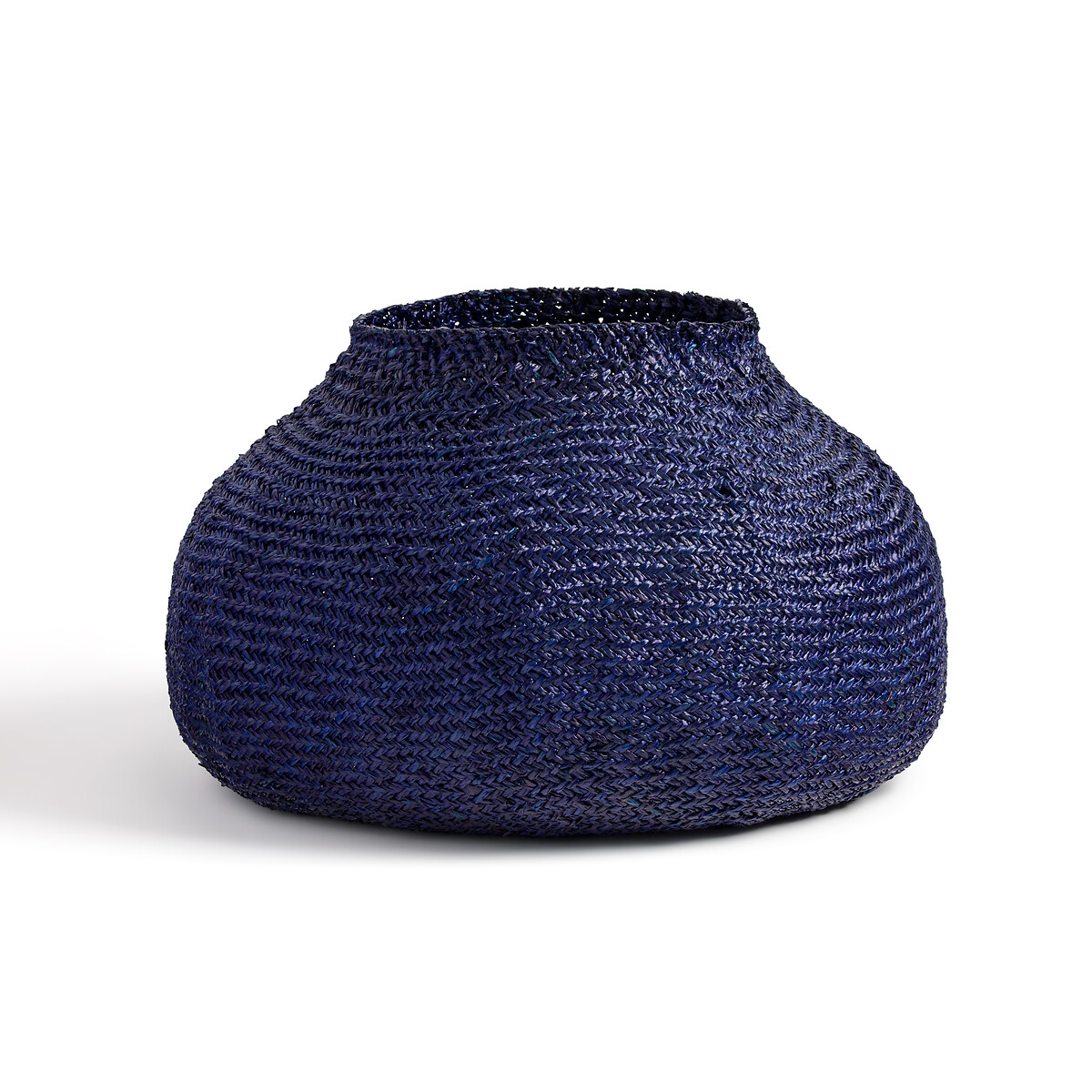 Плетеная корзина Erbario единый размер синий цена и фото
