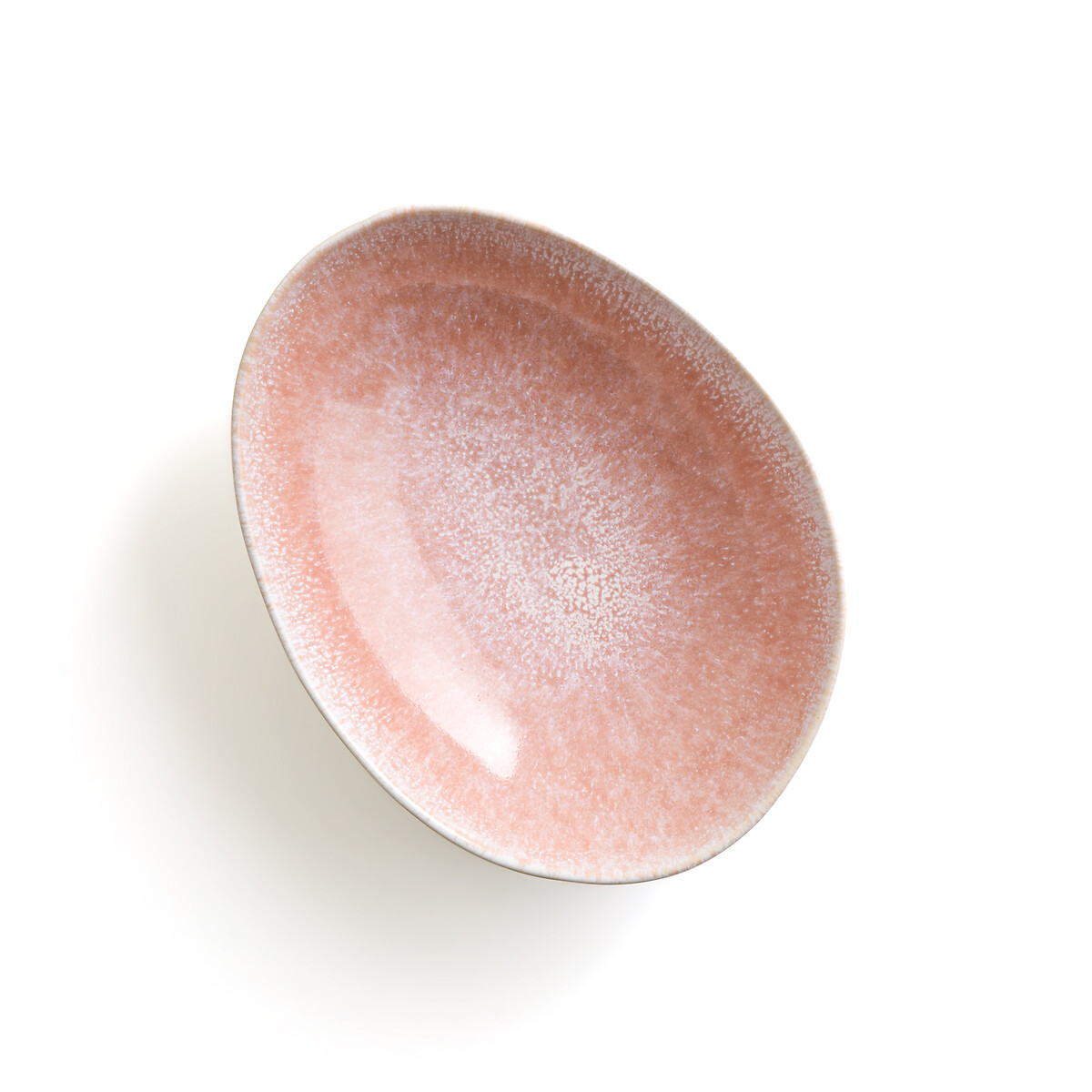 Комплект из четырех тарелок глубоких Из глазурованной керамики Obulus единый размер розовый