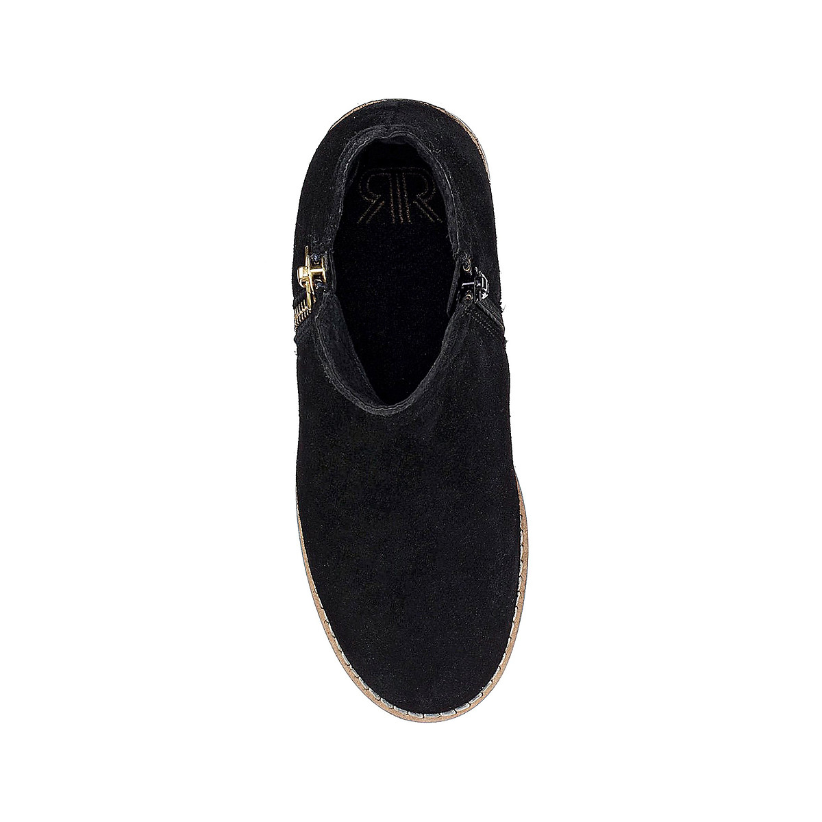 Ботинки LaRedoute На молнии кожаные 26-39 36 черный, размер 36 - фото 4