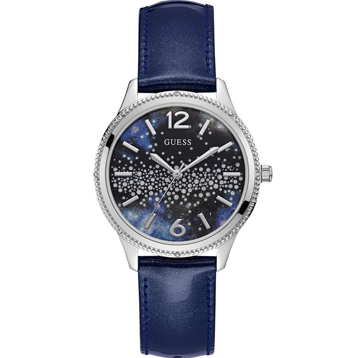 Montre en Cuir Bleu