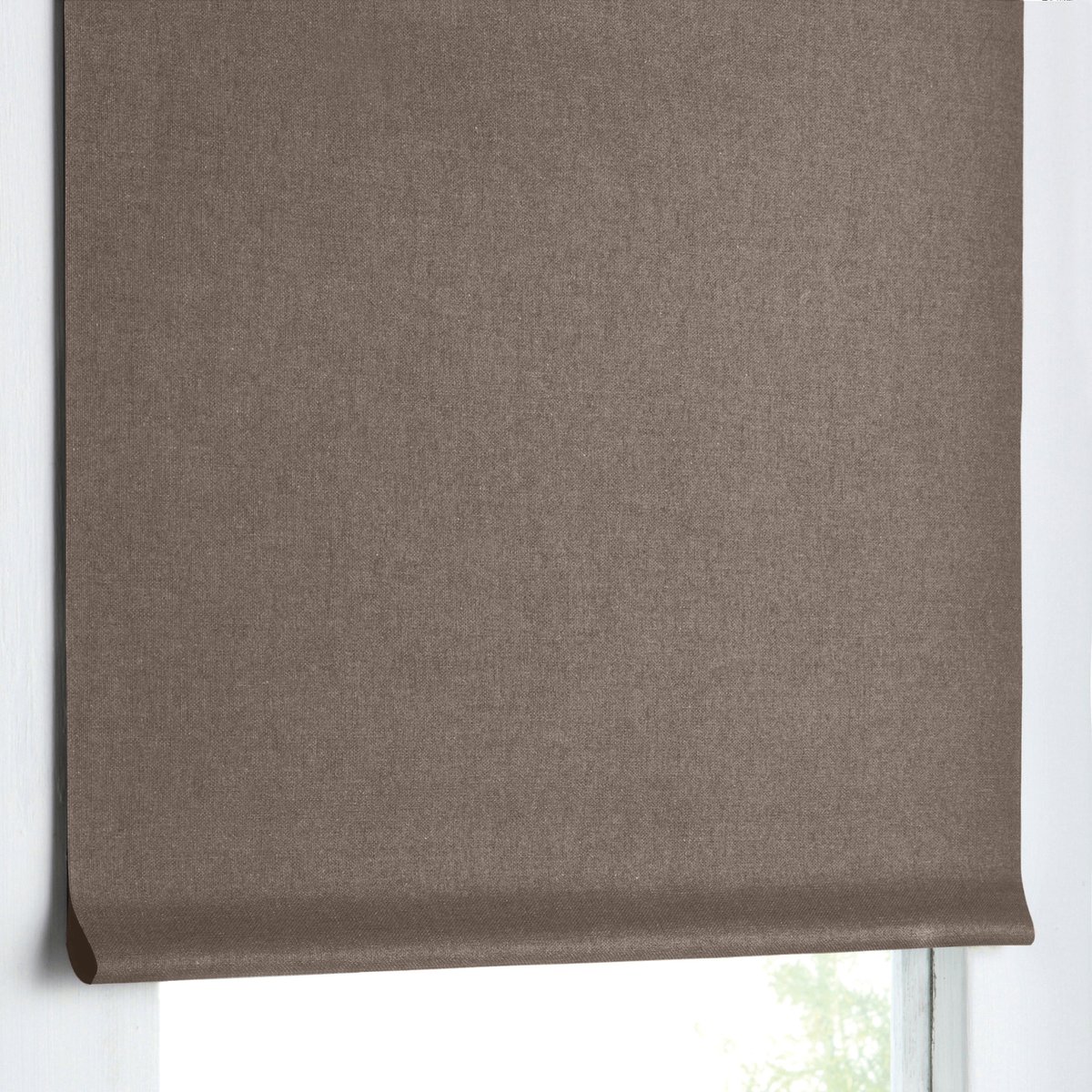 

Штора La Redoute, Каштановый, Римская затемняющая хлопок 170 x 32 см каштановый