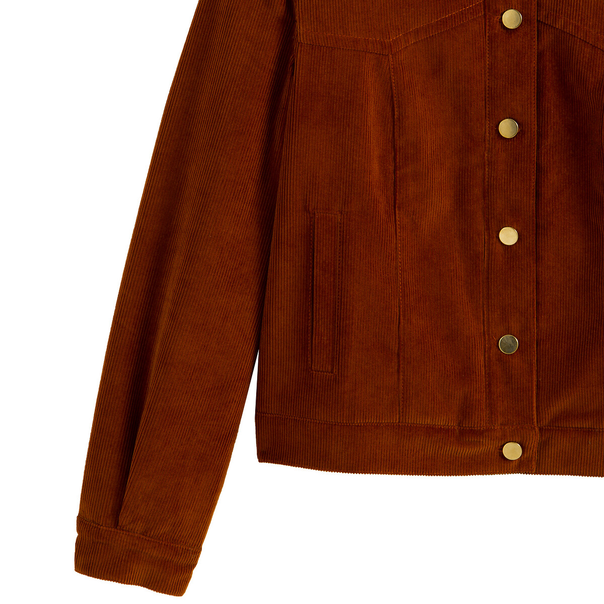Куртка La Redoute La Redoute 44 (FR) - 50 (RUS) оранжевый, размер 44 (FR) - 50 (RUS) La Redoute 44 (FR) - 50 (RUS) оранжевый - фото 3
