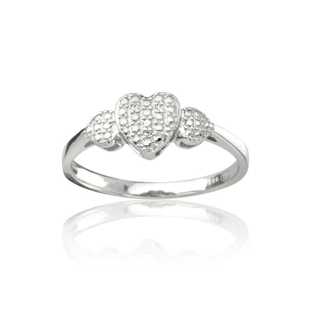 Bague Argent 925/1000 Diamants