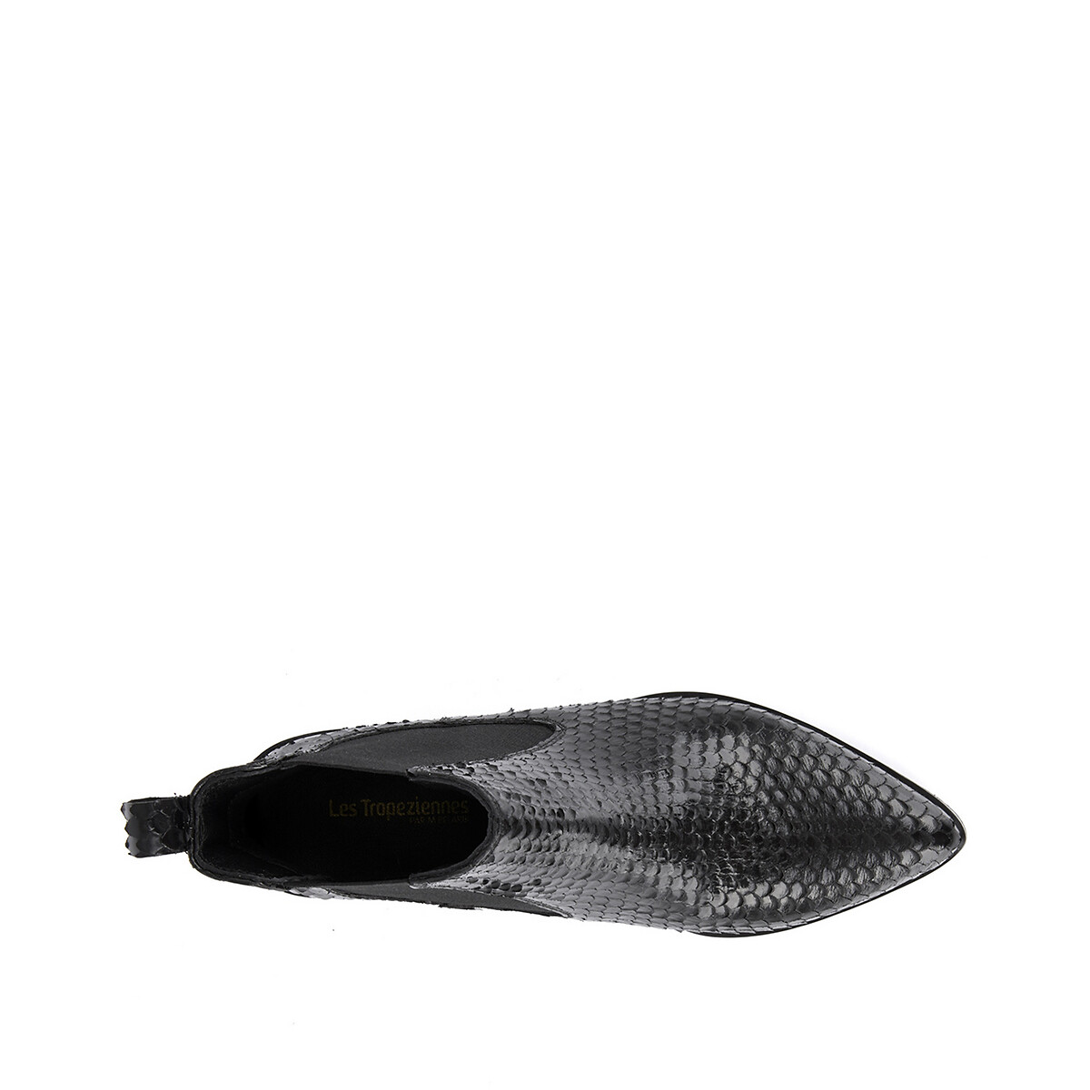 Ботинки La Redoute Под кожу питона Kiwi 36 черный, размер 36 - фото 3