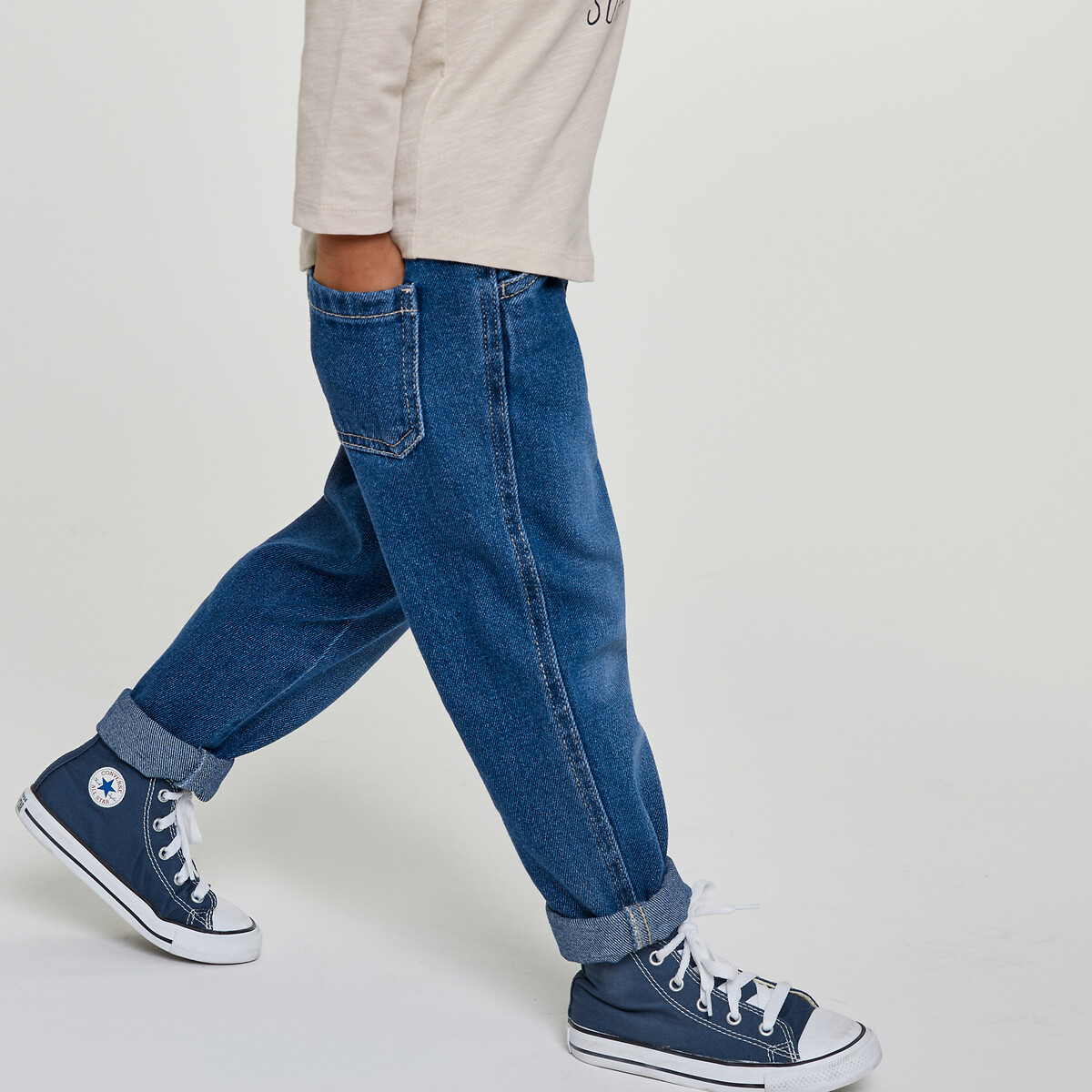 Джинсы прямого покроя 4 года - 102 см синий джинсы прямого покроя xs синий