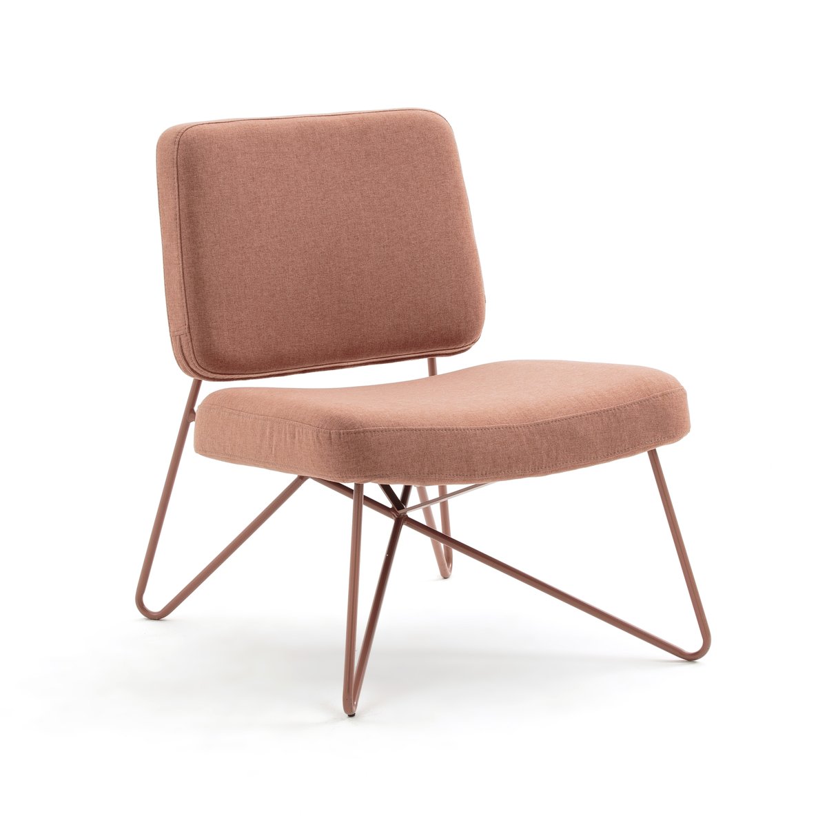Кресло В винтажном стиле Koper единый размер розовый