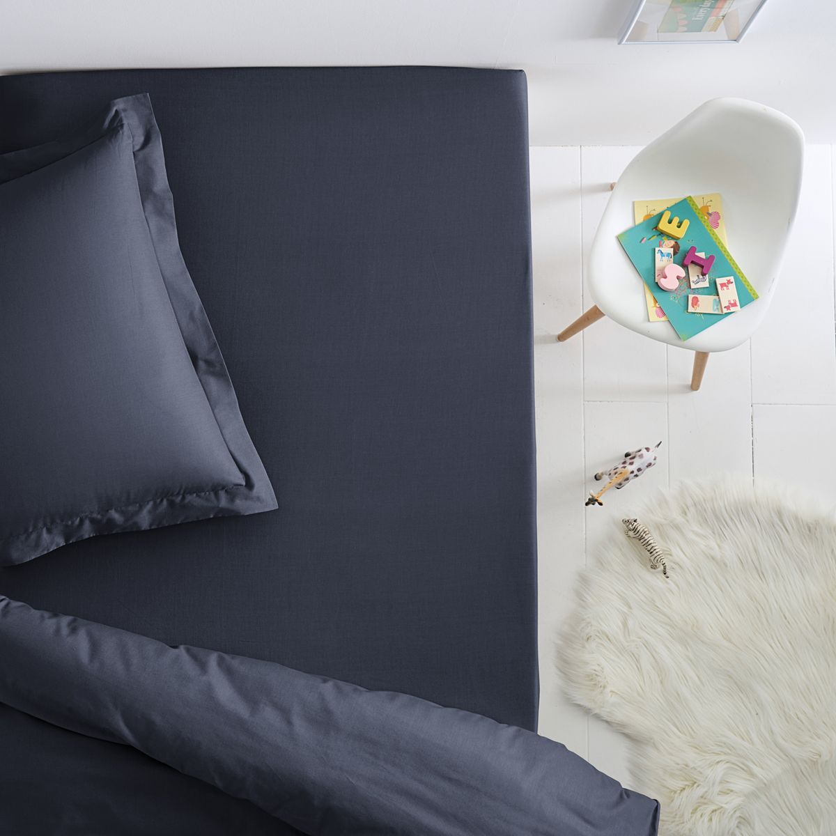 Drap housse en coton, lit enfant, Scenario