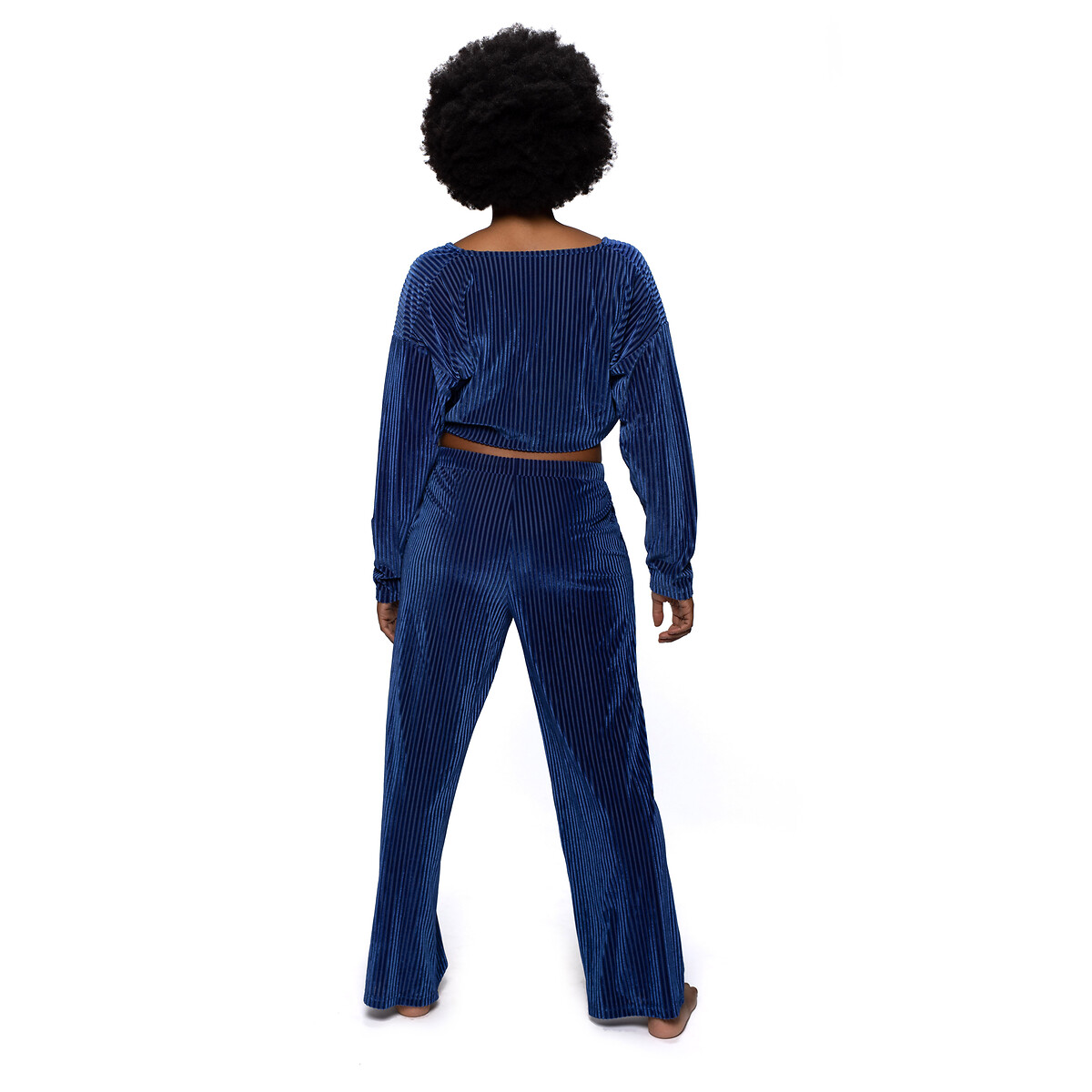 Верх от пижамы LaRedoute Из коллекции-коллаборации с RAYE XL фиолетовый, размер XL - фото 4