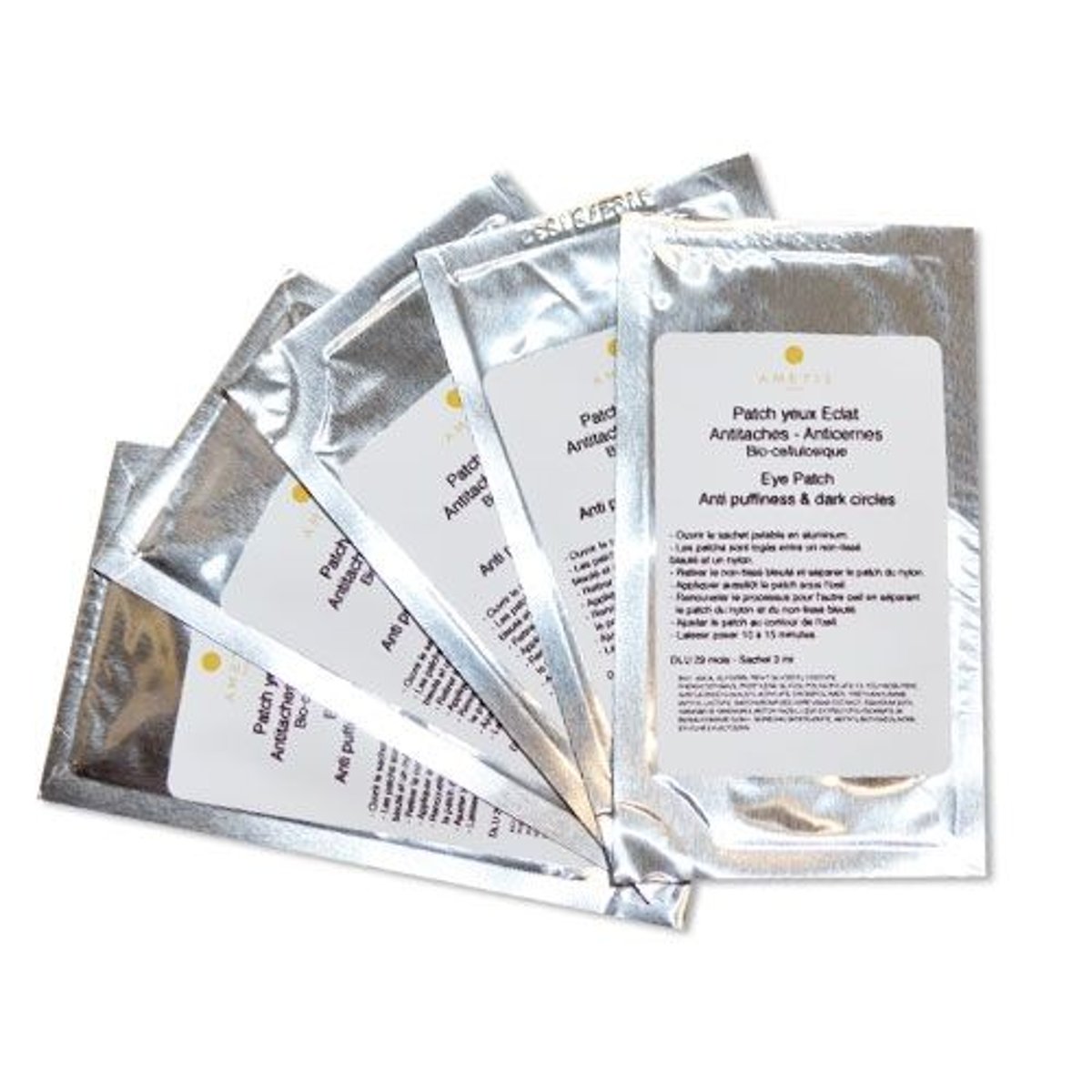 Patch Yeux AMETIS anti-poches et anti-cernes, lot de 5 sachets