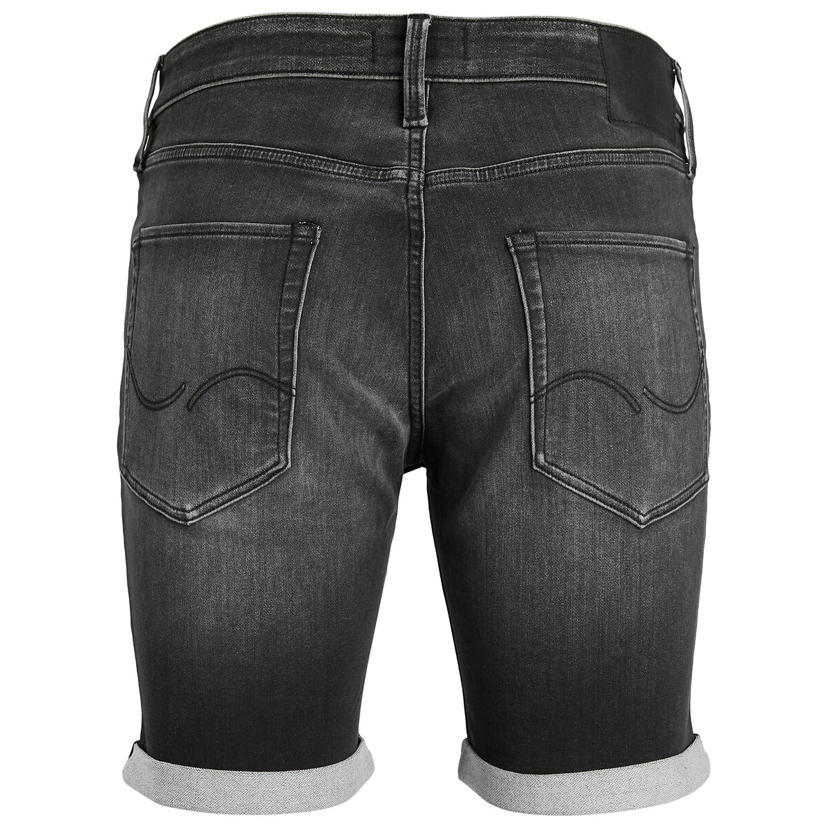 Шорты Из джинсовой ткани Rick L черный LaRedoute, размер L - фото 2