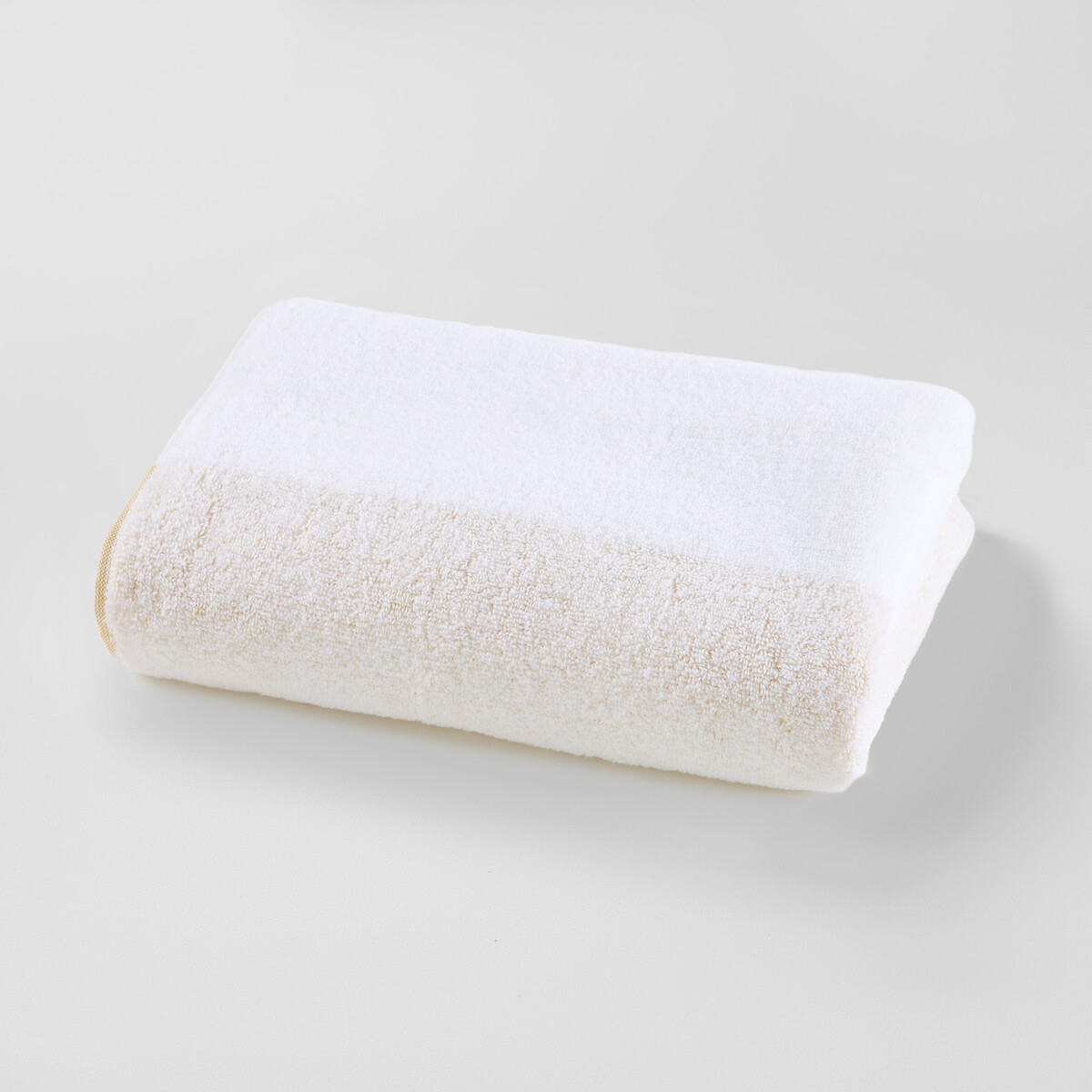 Полотенце банное большое с нулевым кручением 420 гм Pastela 100 x 150 см белый полотенце laredoute полотенце банное 600 гм качество best 100 x 150 см зеленый