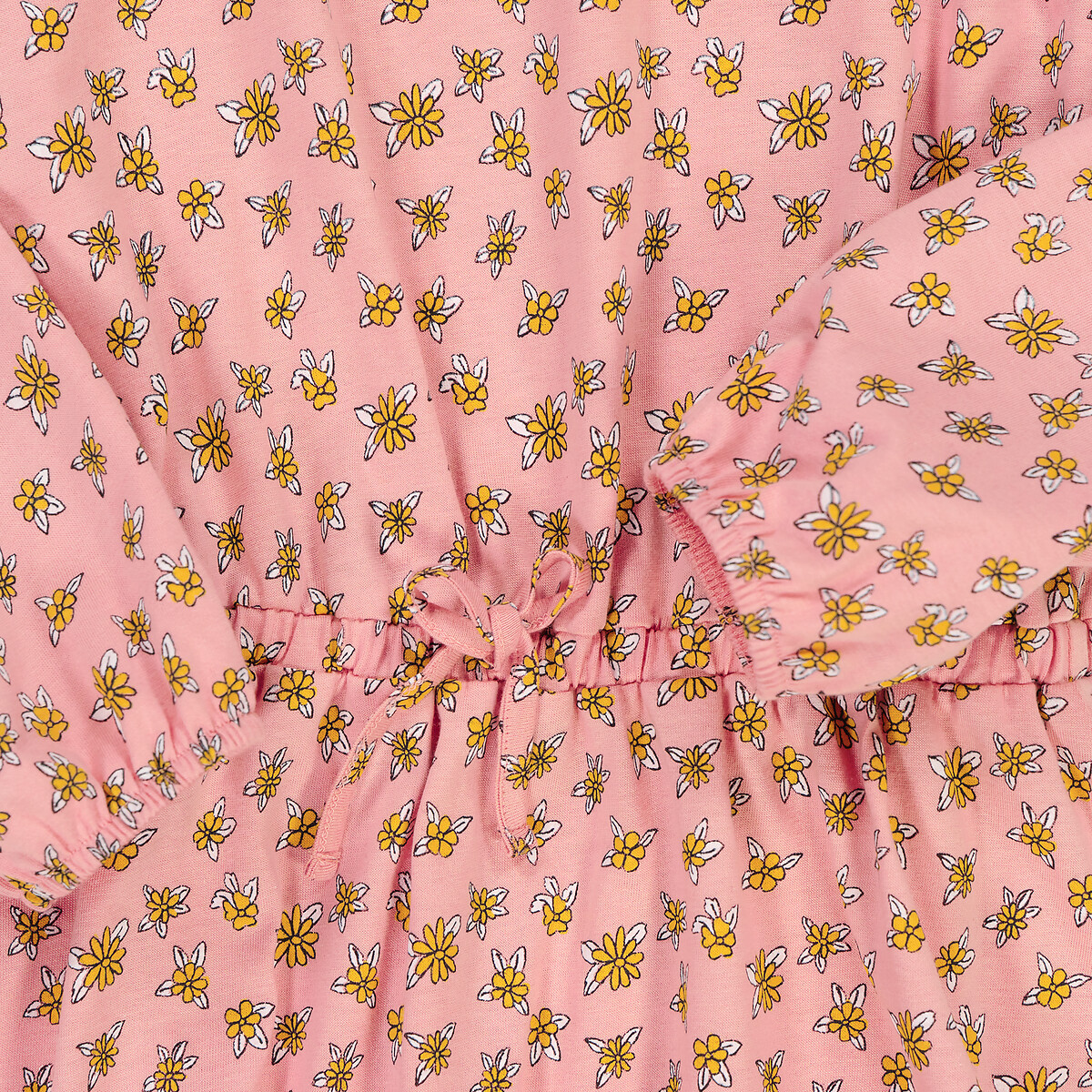 Платье С длинными рукавами и принтом цветы 3 года - 94 см розовый LaRedoute, размер 3 года - 94 см - фото 5
