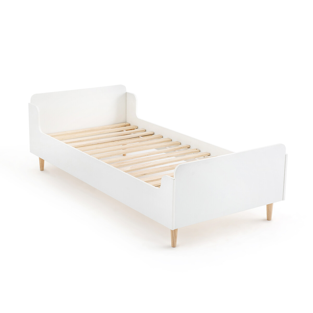 Кровать La Redoute Детская с кроватным основанием Darian 90 x 190 см белый, размер 90 x 190 см - фото 3