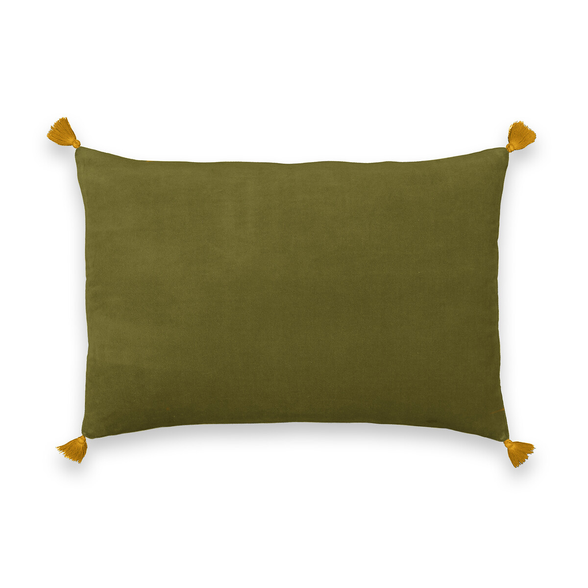 Чехол На подушку из велюра Velvet 60 x 40 см зеленый