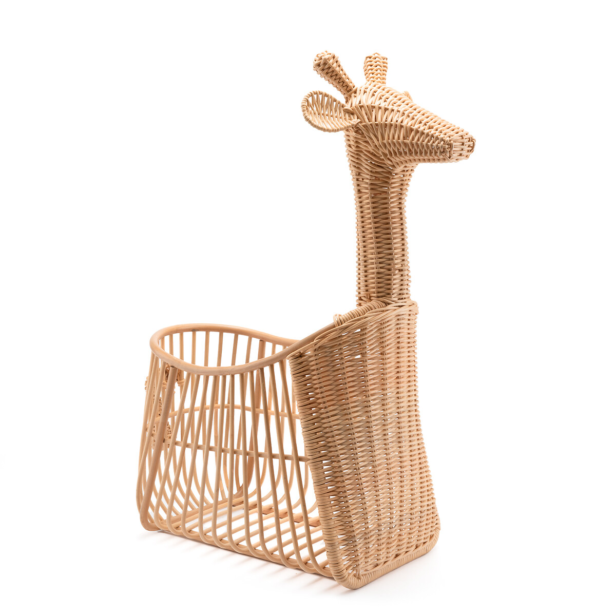 Корзинка из плетеного ротанга в форме жирафа Zari единый размер бежевый