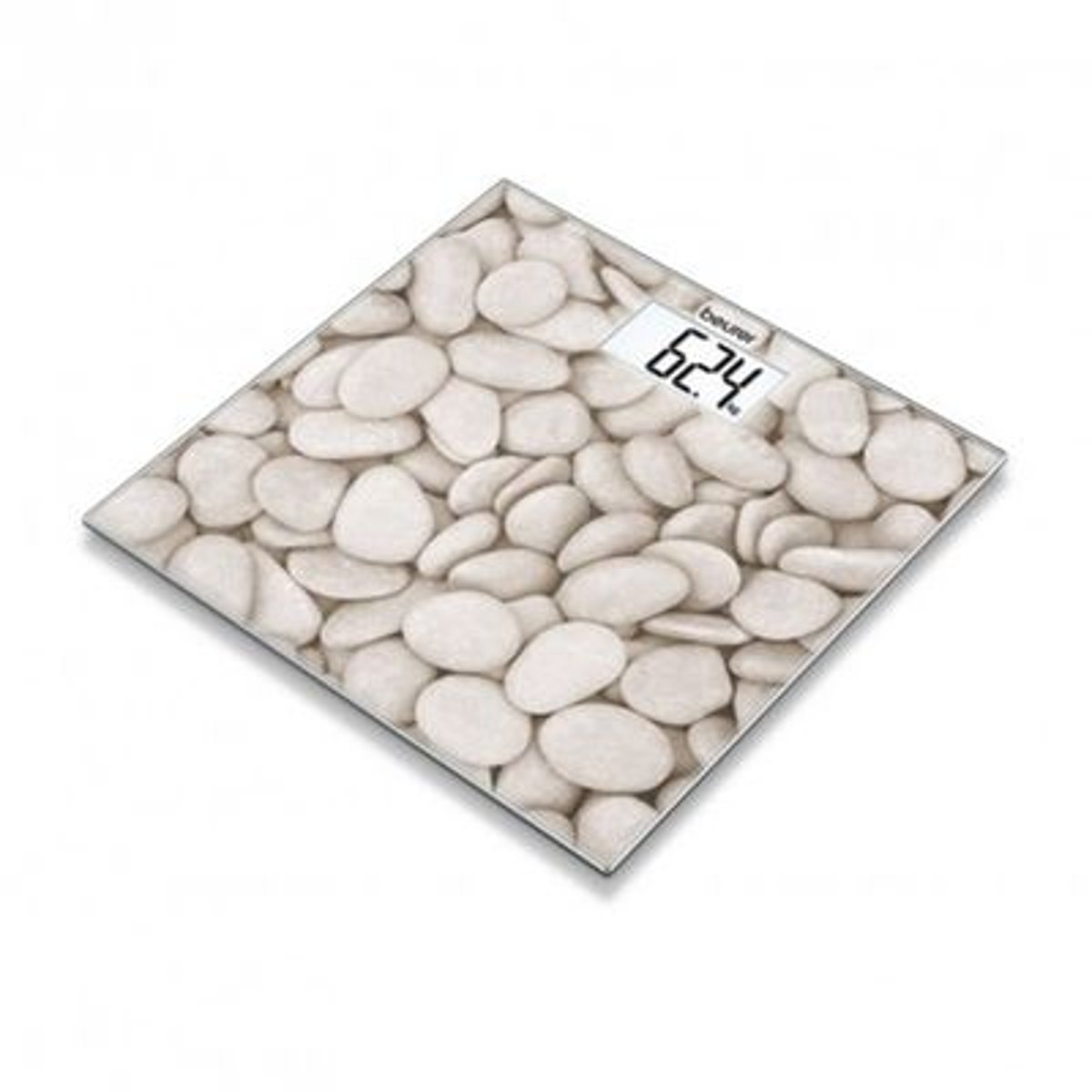 Pèse-personne en verre motif Pierres GS 203 Stones