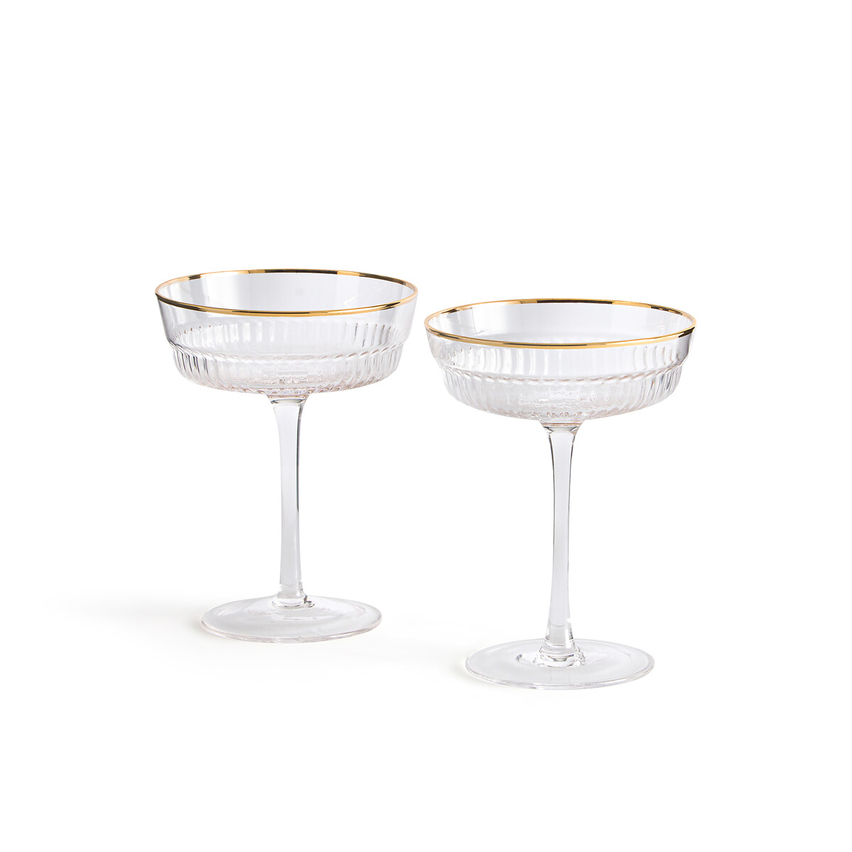 Комплект из двух бокалов для Шампанского Togari единый размер каштановый