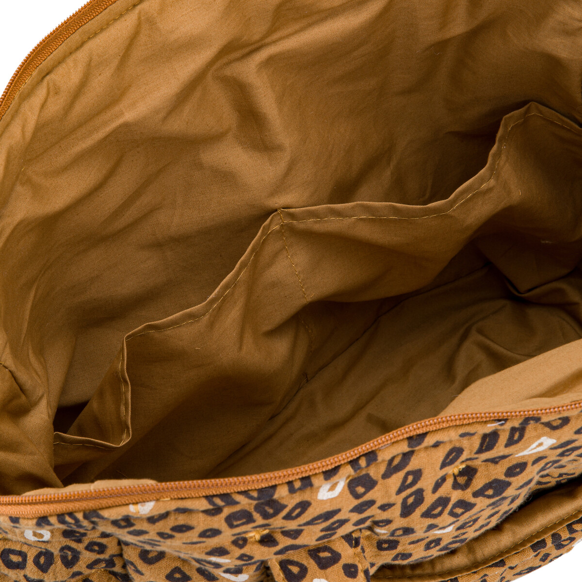Сумка Для пеленания из хлопчатобумажной газовой ткани Wild lopard единый размер черный LaRedoute - фото 3