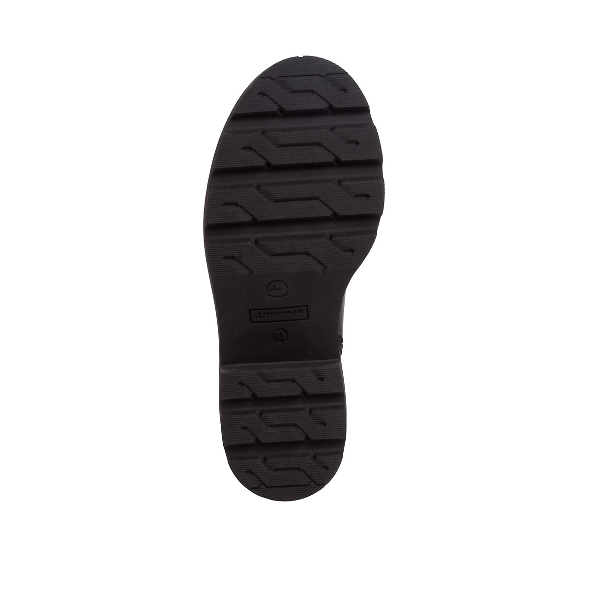 Ботинки LaRedoute Кожаные на шнуровке 37 черный, размер 37 - фото 5